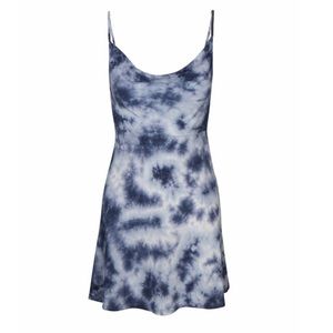 Réalisation Par Blue Tie Dye Mini Dress The Montague